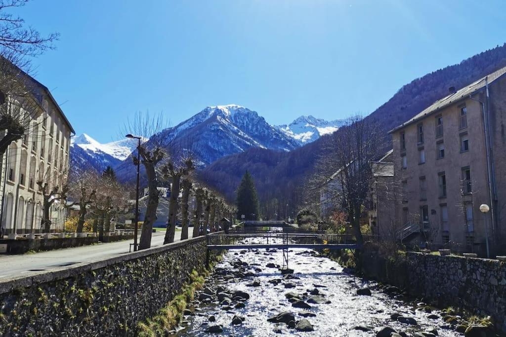 "Le Desman" Confortable T2 A La Montagne Face Aux Thermes Rando, Cure Aulus-les-Bains Buitenkant foto